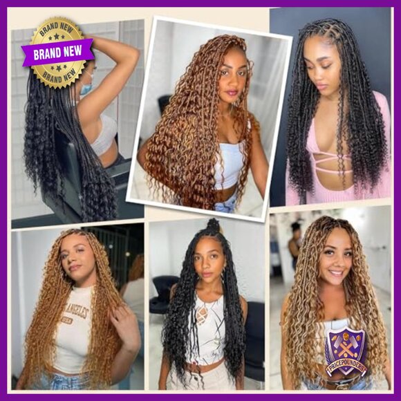 20 Inch Deep Wave Human Hair Bundles, 100g Brazilian Virgin Hair for Braiding